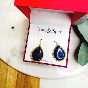 Kate & Piper Tear Drop Earrings